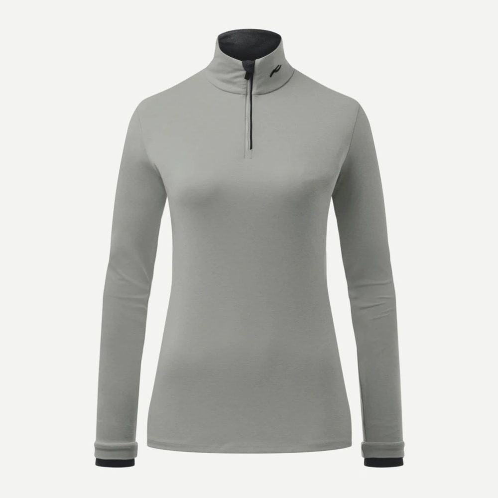 KJUS  Women Sunshine Sport Half-Zip in Sage Grey Navy